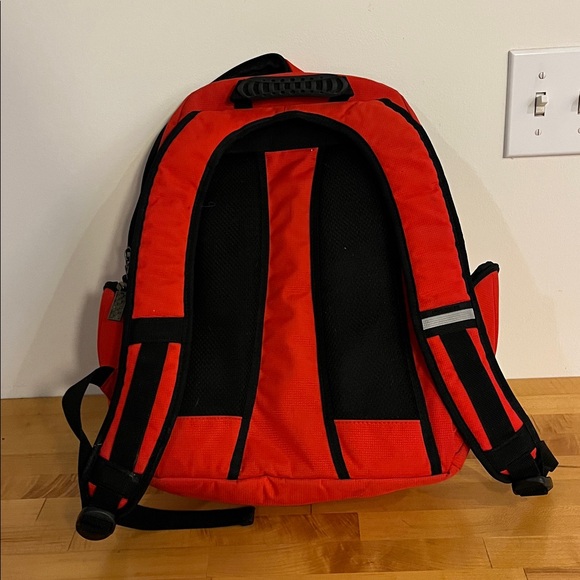 Ferrari Puma Red and Black Backpack with Logo - Picture 7 of 8